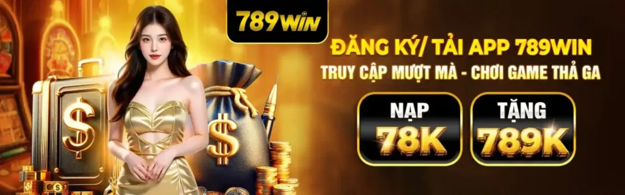 Banner khuyến mãi 789bets casino với các ưu đãi hấp dẫn